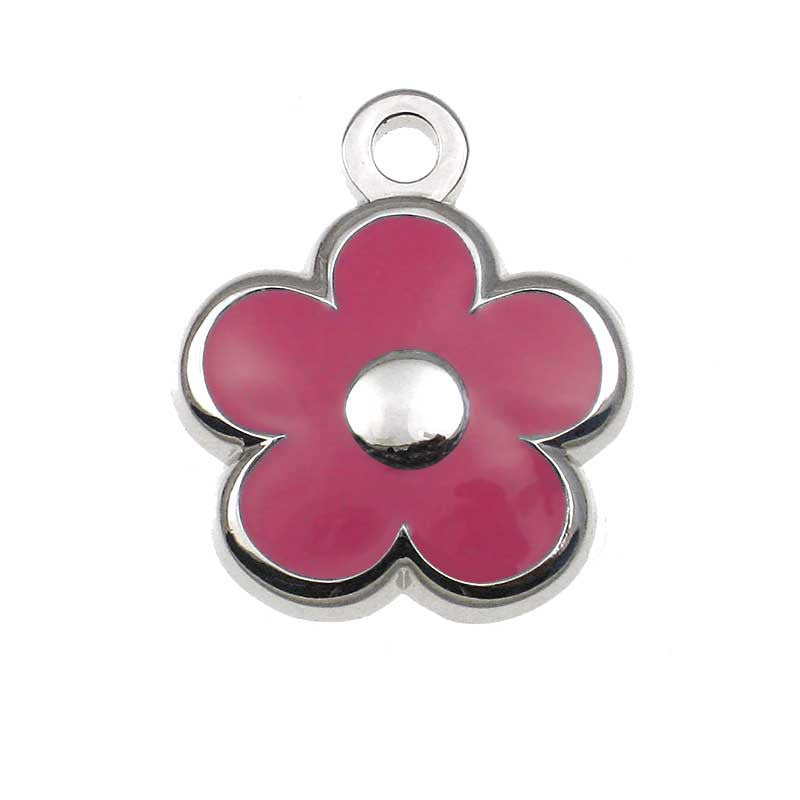 Tiny Flower Shaped Jewelry Tag, - Lucky Pet